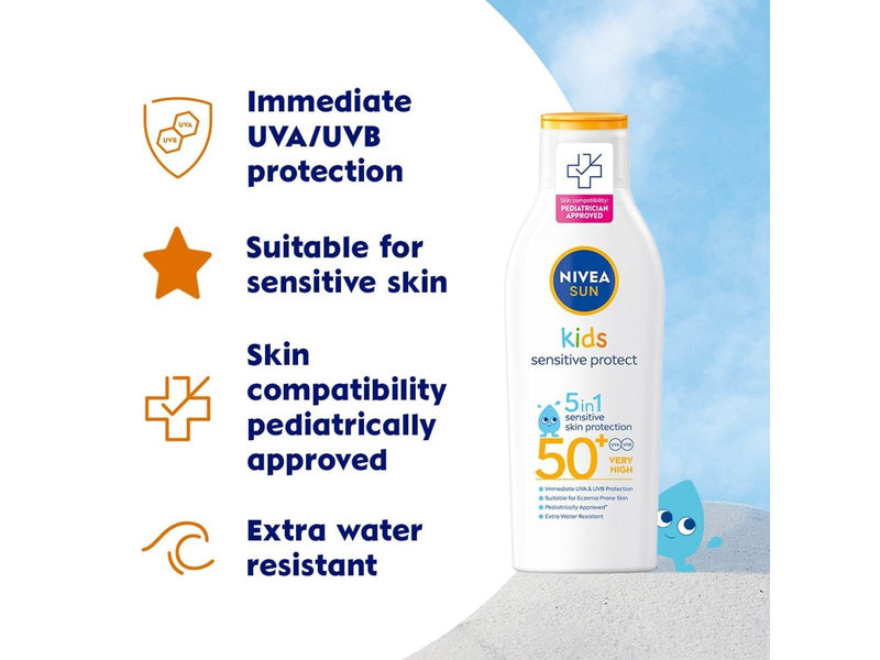 Nivea Babies & Kids Sensitiv Sonnenlotion 200ml