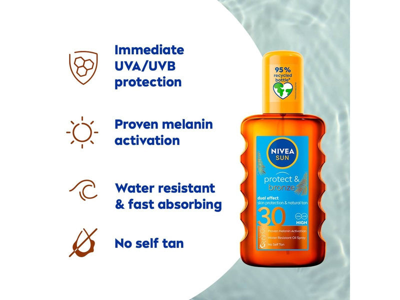 Nivea Schutz & Bräune Öl-Spray 200ml
