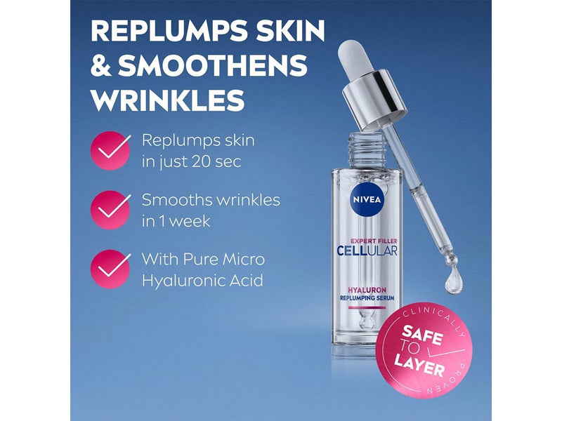 Nivea Cellular Expert Filler Hyaluron Replumping Serum 30ml