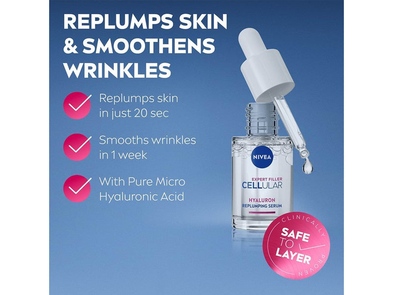 Nivea Cellular Expert Filler Hyaluron Replumping Serum 15ml