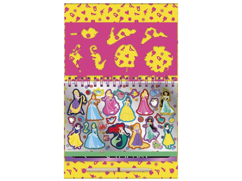 Totum Disney Princes Scratch Book