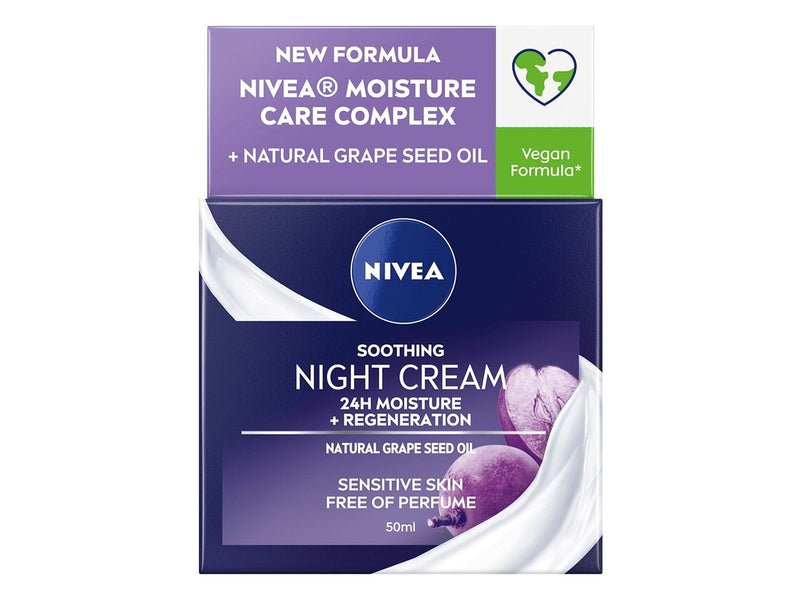 Nivea Soothing Night Care (Jar) 50ml