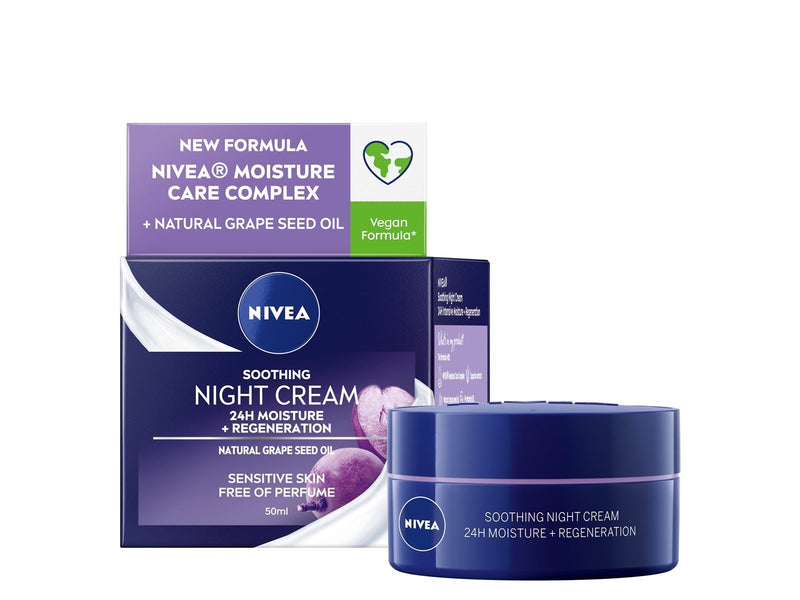 Nivea Soothing Night Care (Jar) 50ml