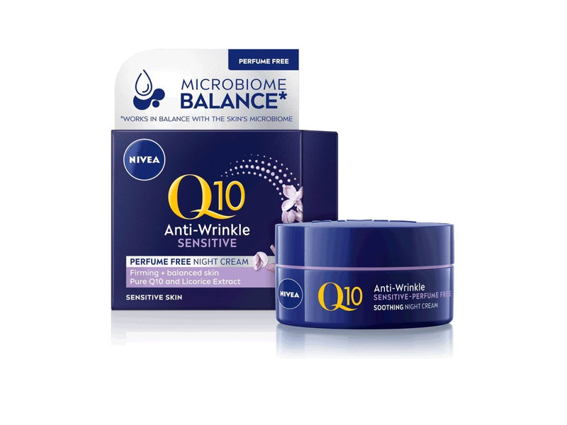 Nivea Q10 Anti-Falten BERUHIGUNG Nachtpflege 50ml