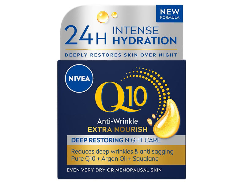 Nivea Q10 Anti-Falten EXTRA-REICHHALTIG Nachtpflege 50ml