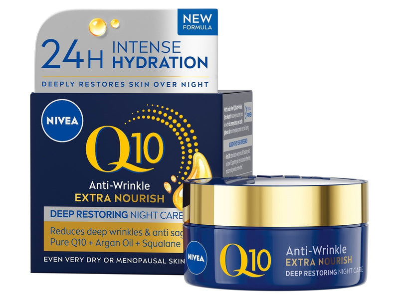 Nivea Q10 Anti-Falten EXTRA-REICHHALTIG Nachtpflege 50ml