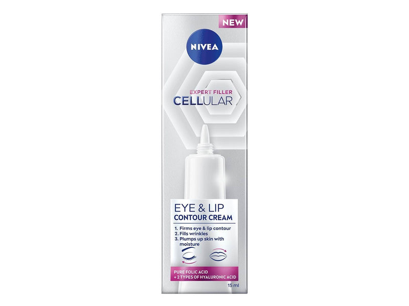 Nivea CELLULAR Expert Filler Augen & Lippen Konturpflege 15ml