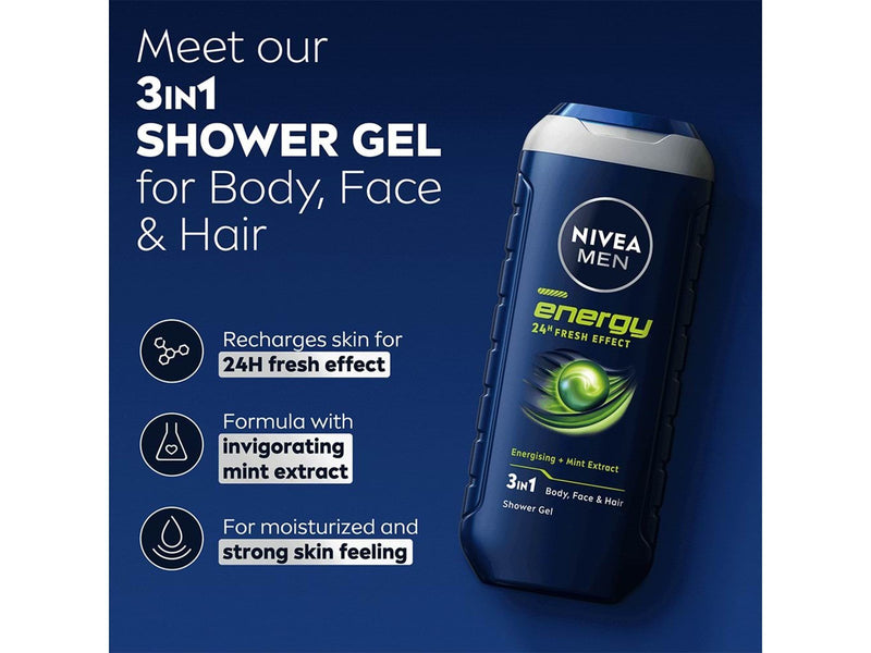 Nivea Energy Duschgel 500ml