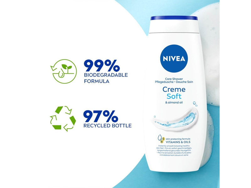 Nivea Creme Soft & Mandelöl Pflegedusche 250ml