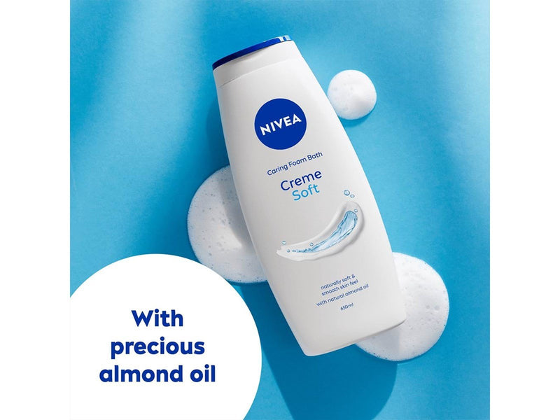 Nivea Creme Soft Pflegendes Schaumbad 650ml