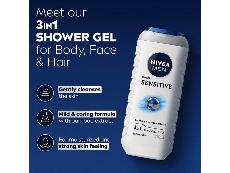 Nivea Sensitive Duschgel 250ml