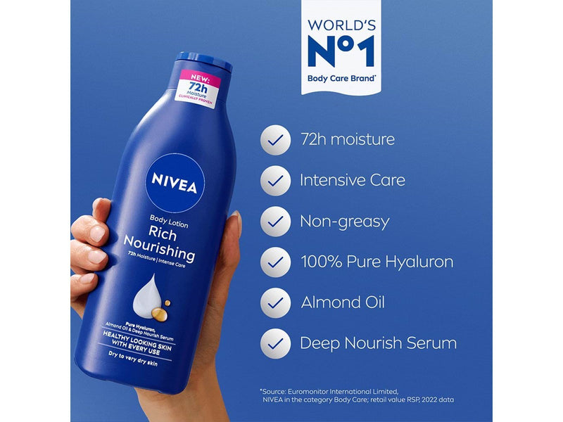 Nivea Reichhaltige Body Milk 400ml