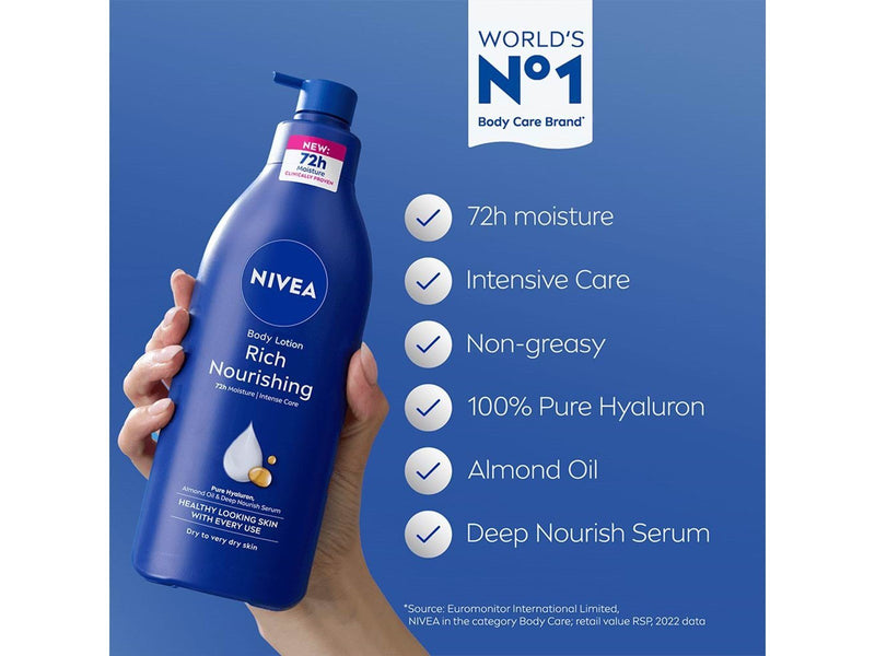 Nivea Reichhaltige Body Milk 400ml