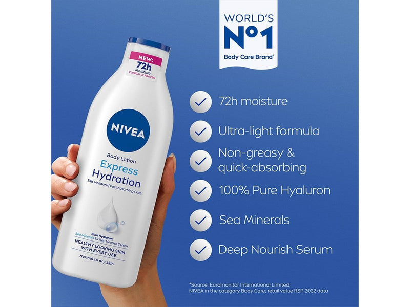 Nivea Express Body Lotion 400ml