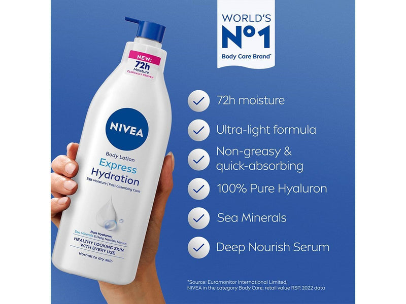 Nivea Express Body Lotion 400ml