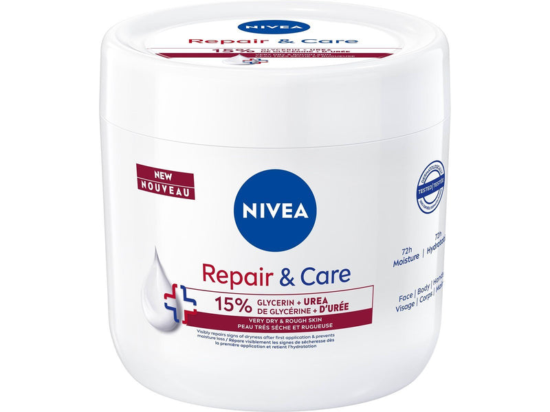 Nivea Repair & Care Creme Glycerin + Urea 400ml