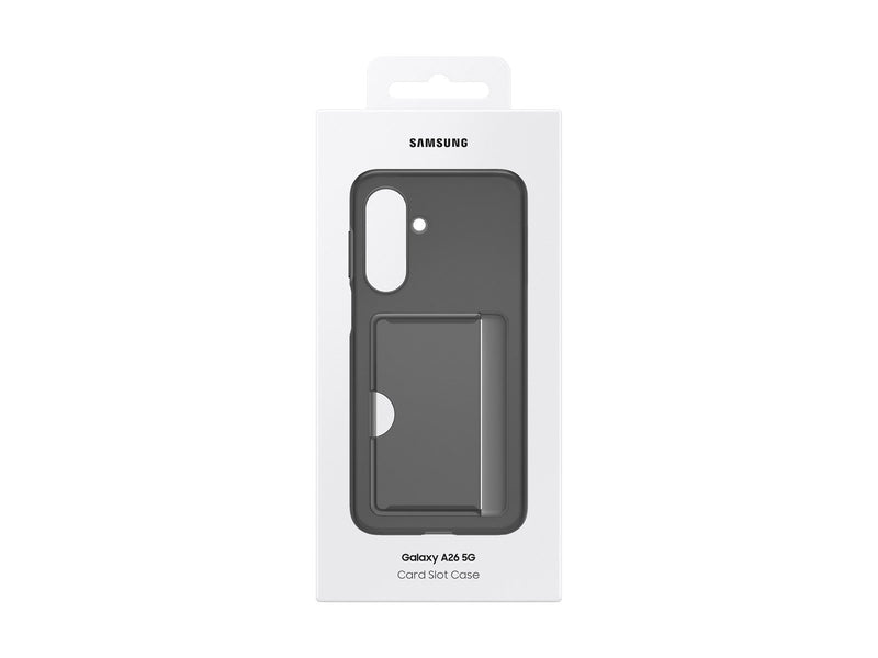 Samsung Galaxy A26 Card Slot Case - Black