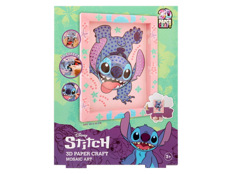 Canenco - Stitch 3D Mosaic Art Craft Kit