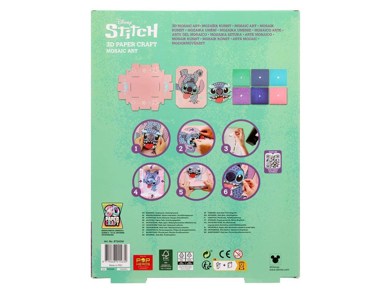 Canenco - Stitch 3D Mosaic Art Craft Kit