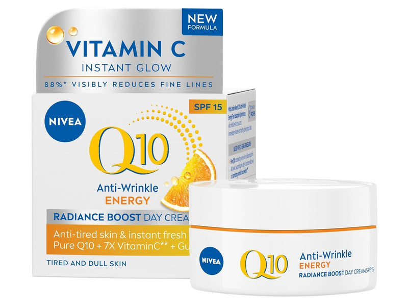 Nivea Q10 Anti-Falten ENERGY Vitamin C Tagespflege LSF 15 50ml