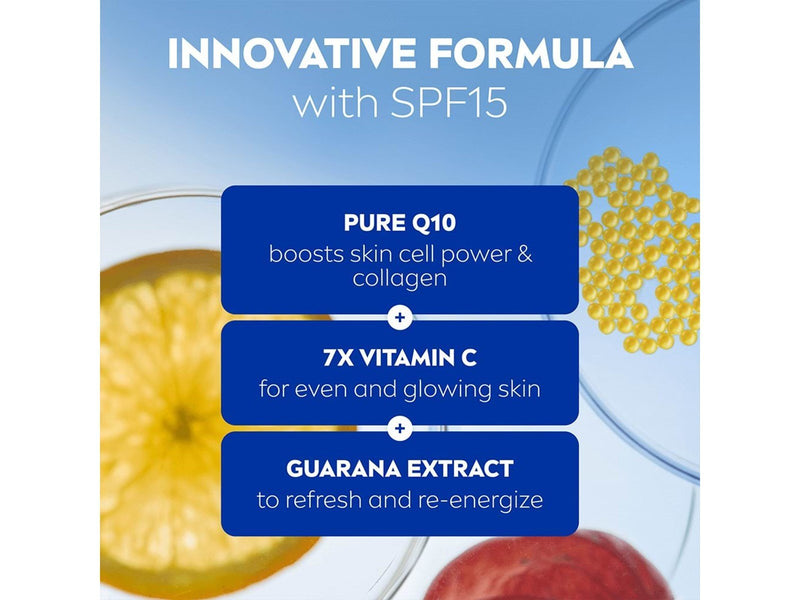 Nivea Q10 Anti-Falten ENERGY Vitamin C Tagespflege LSF 15 50ml