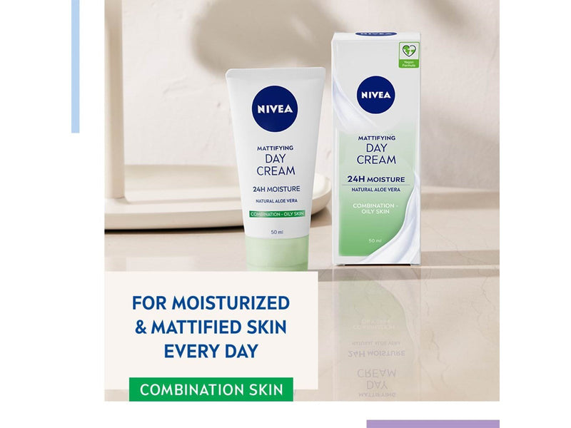 Nivea Mattifying Day Cream Combination Skin  50ml