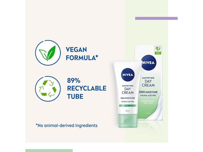 Nivea Mattifying Day Cream Combination Skin  50ml