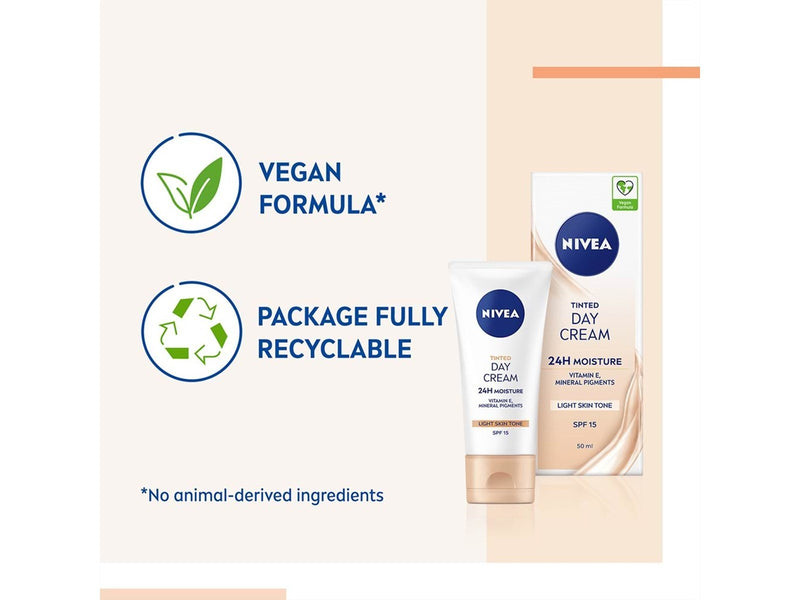 Nivea Tinted Day Cream Light 50ml SPF15