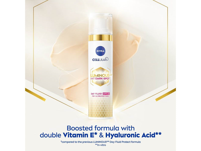 Nivea LUMINOUS630® Anti-Pigmentflecken Tagespflege Fluid LSF 50 40ml