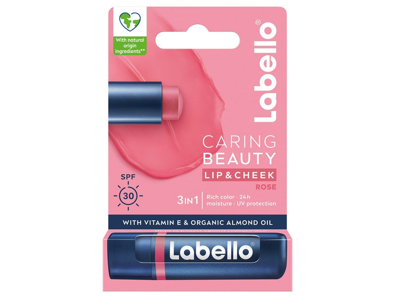 Labello Caring Beauty , Rose Nude 4,8g
