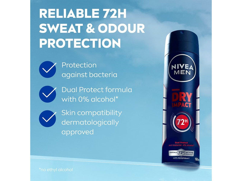 Nivea Dry Impact Deo Spray 150ml