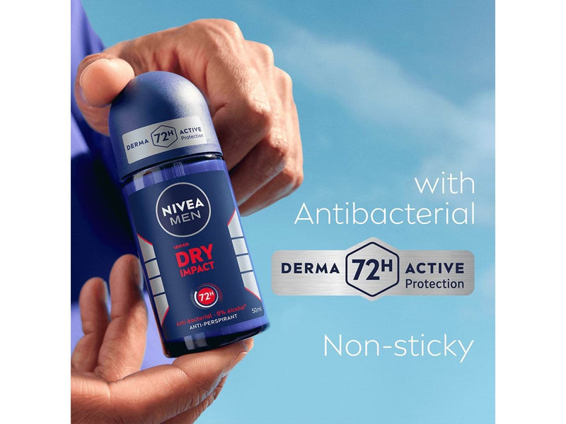 Nivea Dry Impact Deo Roll-On 50ml