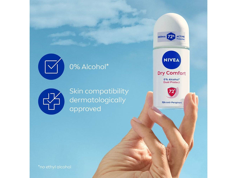 Nivea Dry Comfort Deo Roll-On 50ml