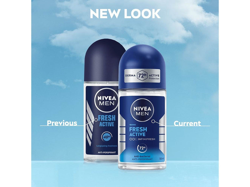 Nivea Fresh Active Deo Roll-On 50ml