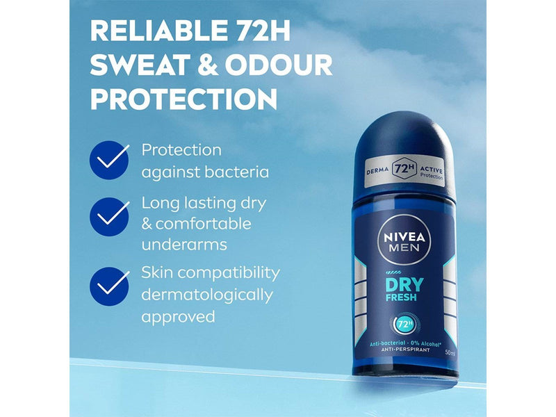 Nivea Dry Fresh Deo Roll-On 50ml