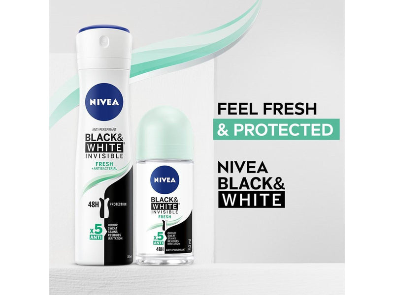 Nivea Black & White Invisible Fresh Female Spray 150ml