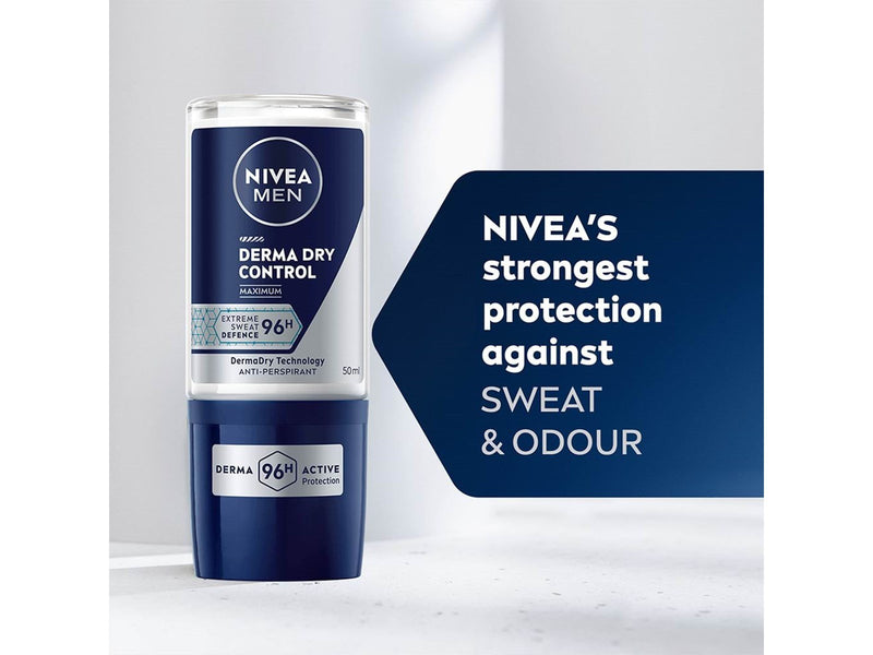 Nivea Derma Dry Control Deo Roll-On 50ml