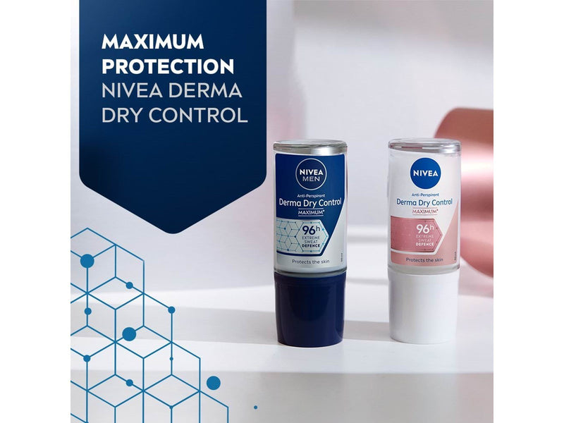 Nivea Derma Dry Control Deo Roll-On 50ml