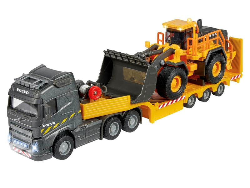 Majorette Volvo Truck + Wheel Loader