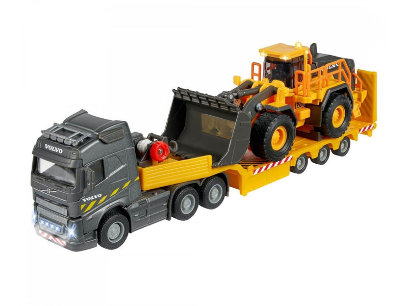 Majorette Volvo Truck + Wheel Loader