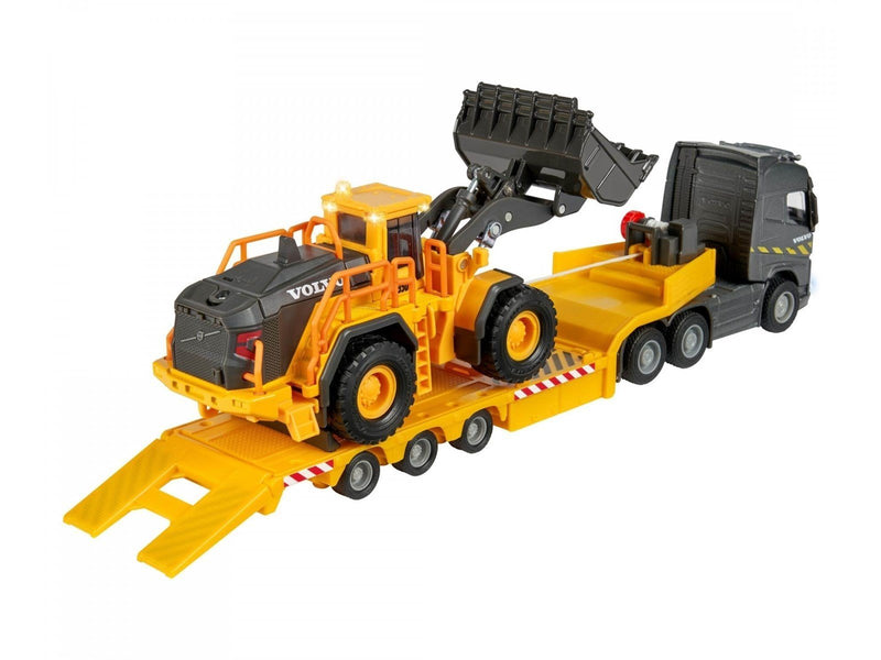Majorette Volvo Truck + Wheel Loader