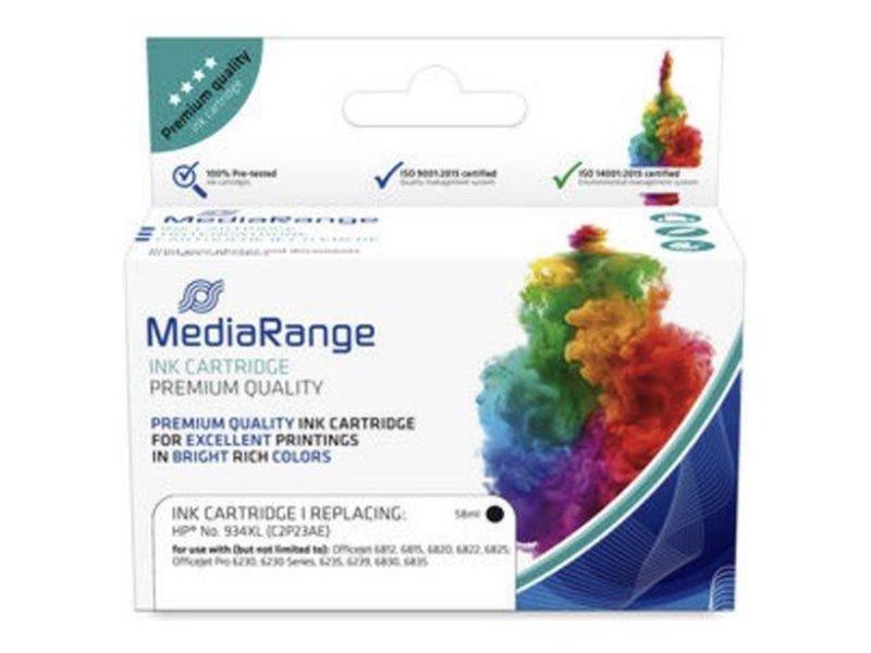MediaRange - black - compatible - ink cartridge (alternative for: HP C2P23AE) - Tintenpatrone Schwarz