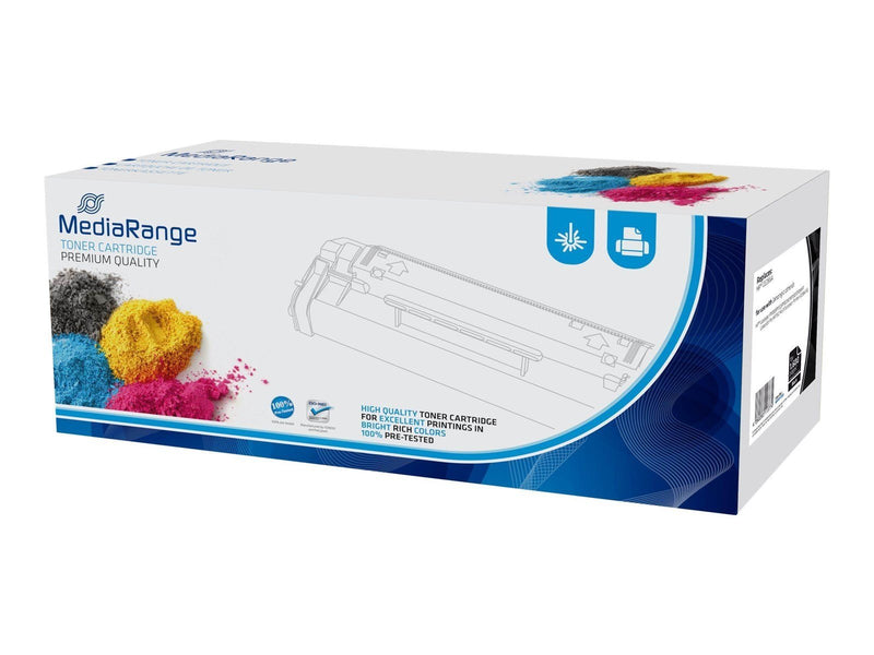 MediaRange - black - compatible - remanufactured - toner cartridge (alternative for: HP CE400A) - Tonerpatrone Schwarz