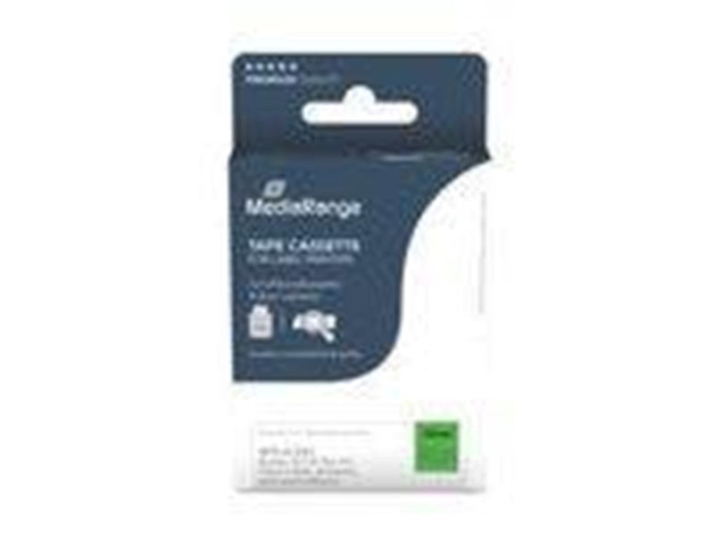 MediaRange - label tape - laminated - 1 cassette(s) - Roll (1.2 cm x 8 m) (alternative for: Brother TZ-731 Brother TZe-731)