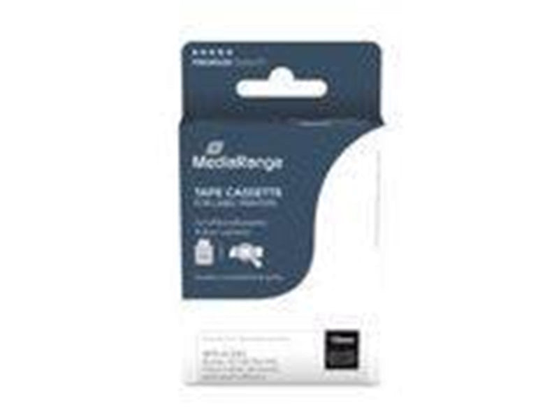 MediaRange - label tape - laminated - 1 cassette(s) - Roll (1.2 cm x 8 m) (alternative for: Brother TZ-335 Brother TZE-335)