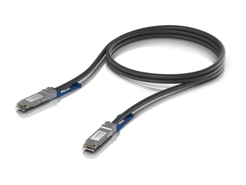 Ubiquiti 100GBase direct attach cable - 1 m - black - Schwarz - 1 meter