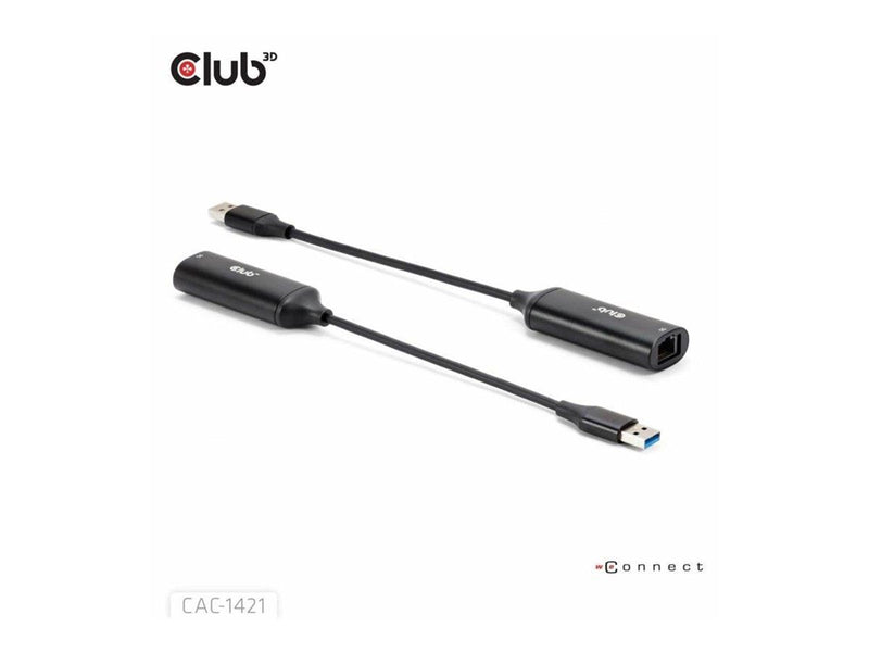 Club 3D - network adapter - USB 3.2 Gen 1 - 5GBase-T x 1