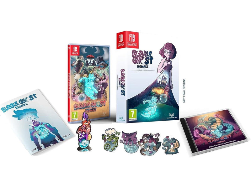 Bubble Ghost (Deluxe Edition) - Nintendo Switch - Platformer - PEGI 7
