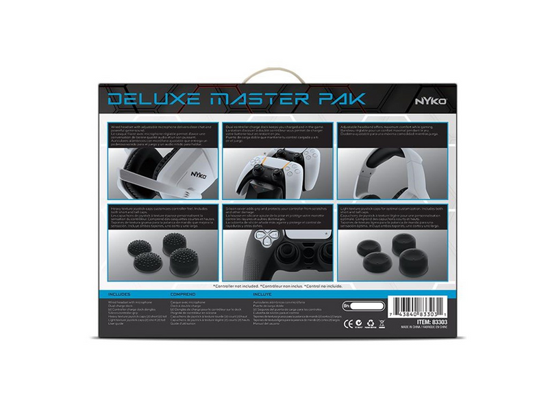 Nyko Deluxe Master Pak - Miscellaneous - Sony PlayStation 5