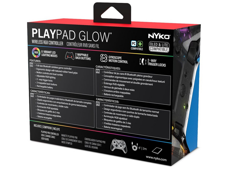 Nyko PlayPad Glow - Wireless Controller - Android